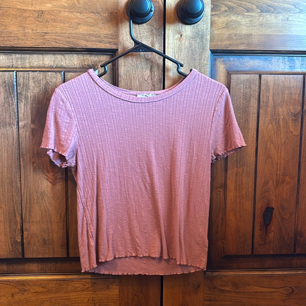 Pink Rose crop tops
